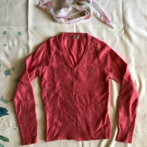 Coral Wool Sweater